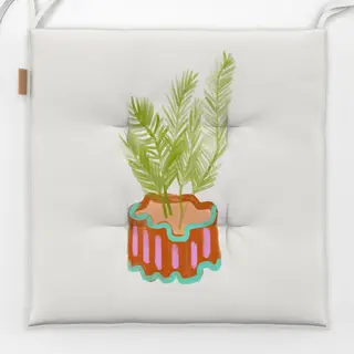 Sitzkissen Rosmarin Topf