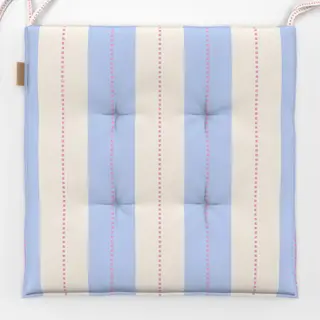 Sitzkissen Nadelstreifen Blau