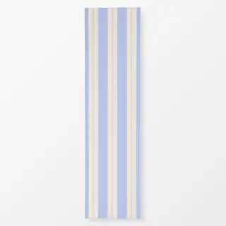 Tischläufer Nadelstreifen Blau