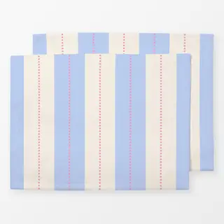 Tischset Nadelstreifen Blau