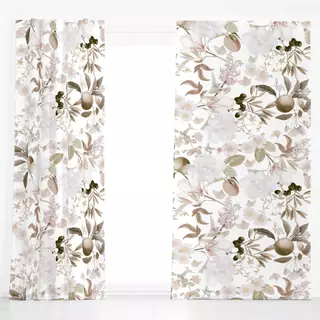 Dekovorhang Redouté  Rosen Garten 7