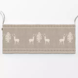 Bankauflage Nordic deers and tree I