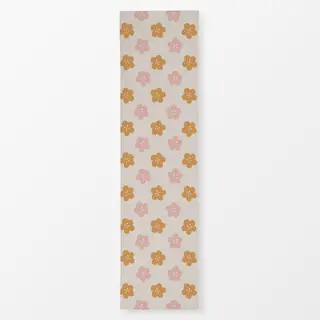 Tischläufer Pinke und orange Blumen