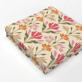 Bodenkissen Art Deco Meets Scandi  Coral