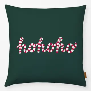 Kissen hohoho grün