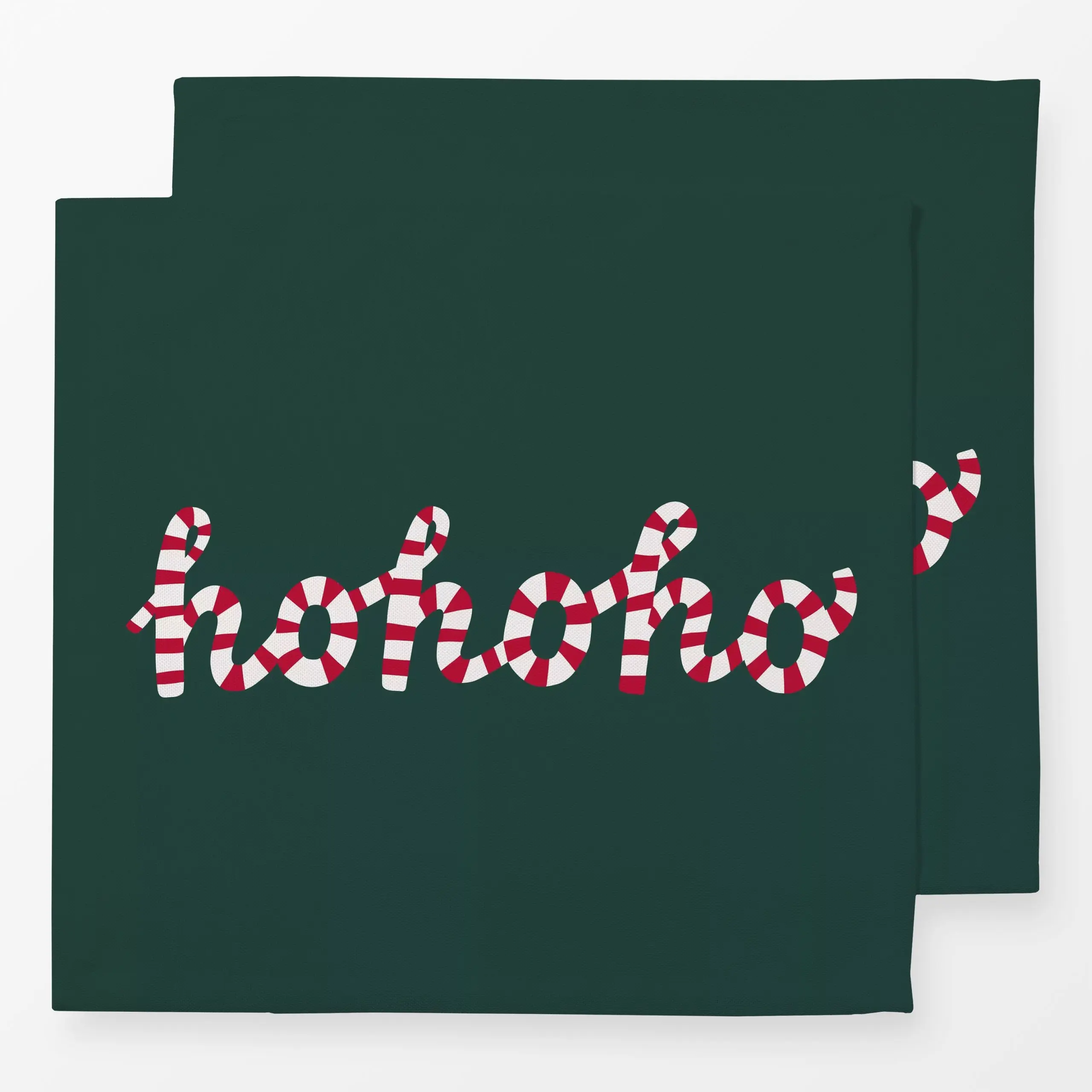 Servietten hohoho grün - Weihnachten, Winter - von „Studio Kesse"