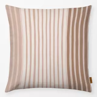 Kissen Multicolor Stripes Beige Braun