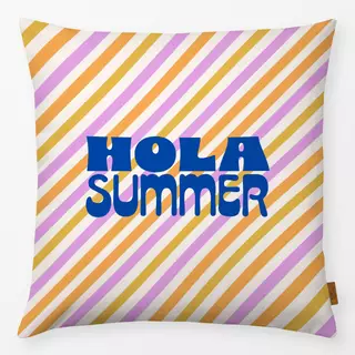 Kissen hola summer stripes