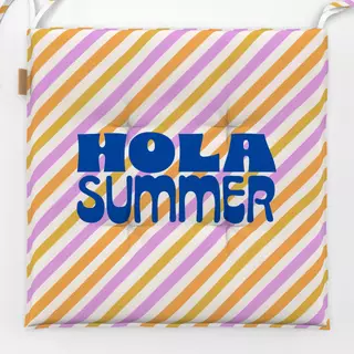 Sitzkissen hola summer stripes