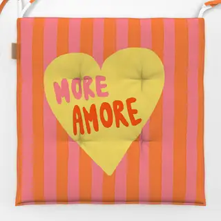 Sitzkissen More Amore gestreift