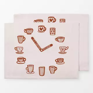 Tischset It's Coffee O'Clock
