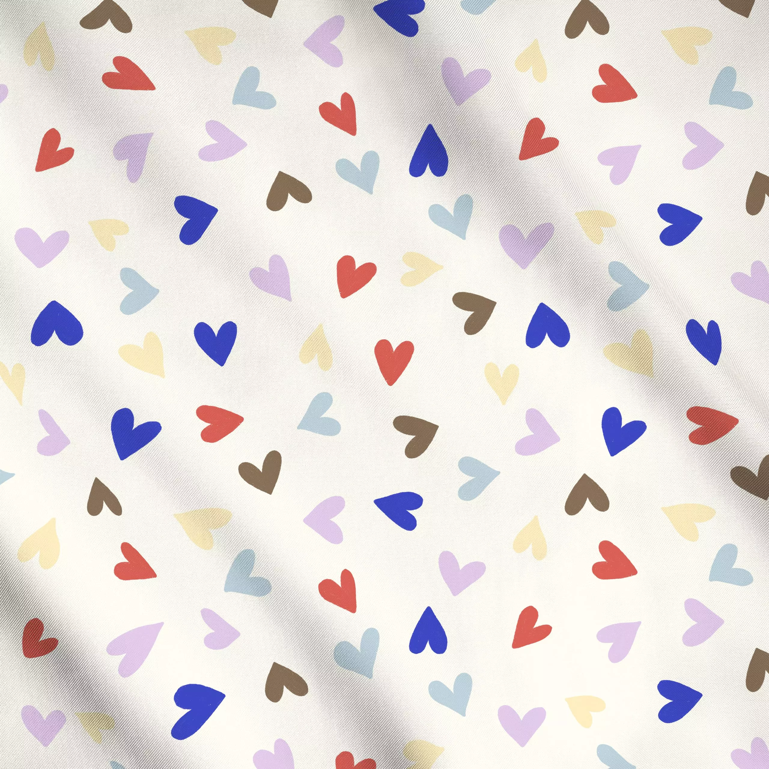 Meterware Bunte Liebe, von Studio ROSAGRAU