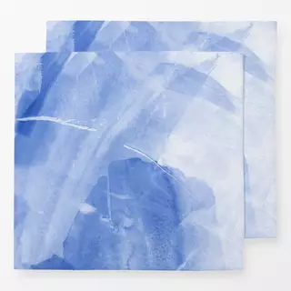 Servietten Brush strokes blue 1