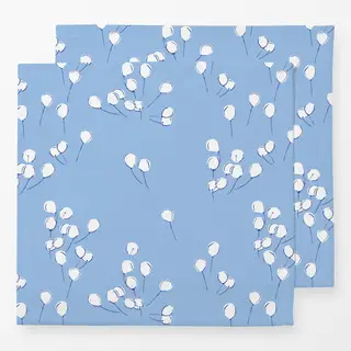 Servietten Luftballons blau