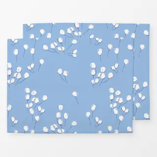 Tischset Luftballons blau