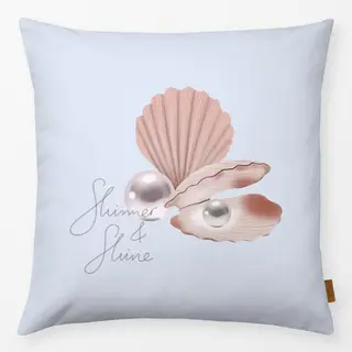 Kissen Shimmer und Shine Muscheln
