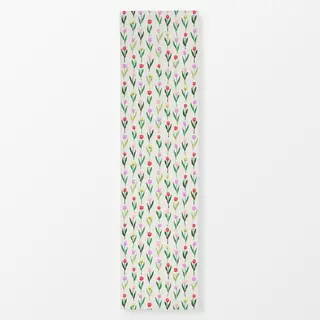 Tischläufer Spring Tulip Pattern