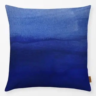 Kissen Painted Gradient Blue 1