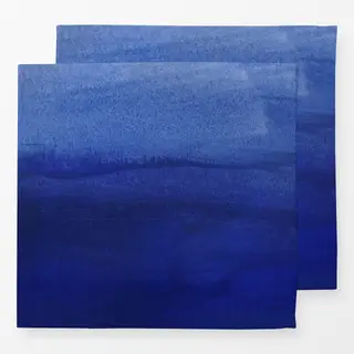 Servietten Painted Gradient Blue 1