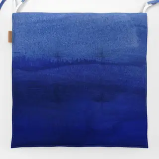 Sitzkissen Painted Gradient Blue 1