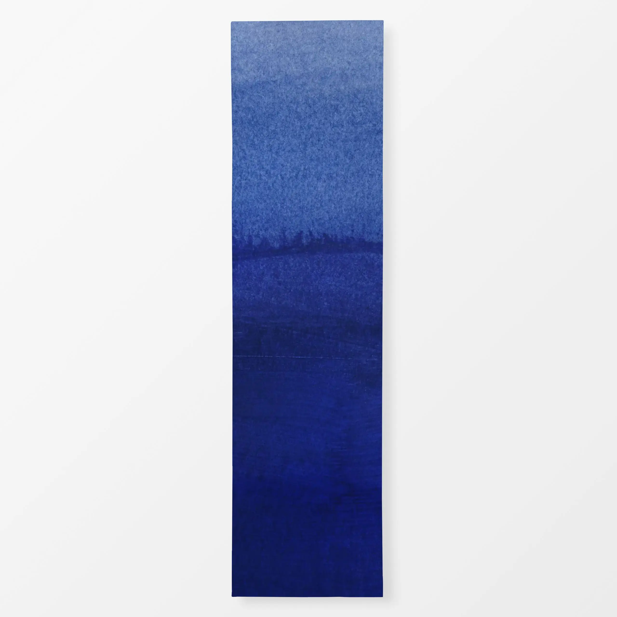 Tischläufer Painted Gradient Blue 1, gemustert, Sommer, von Mareike Böhmer
