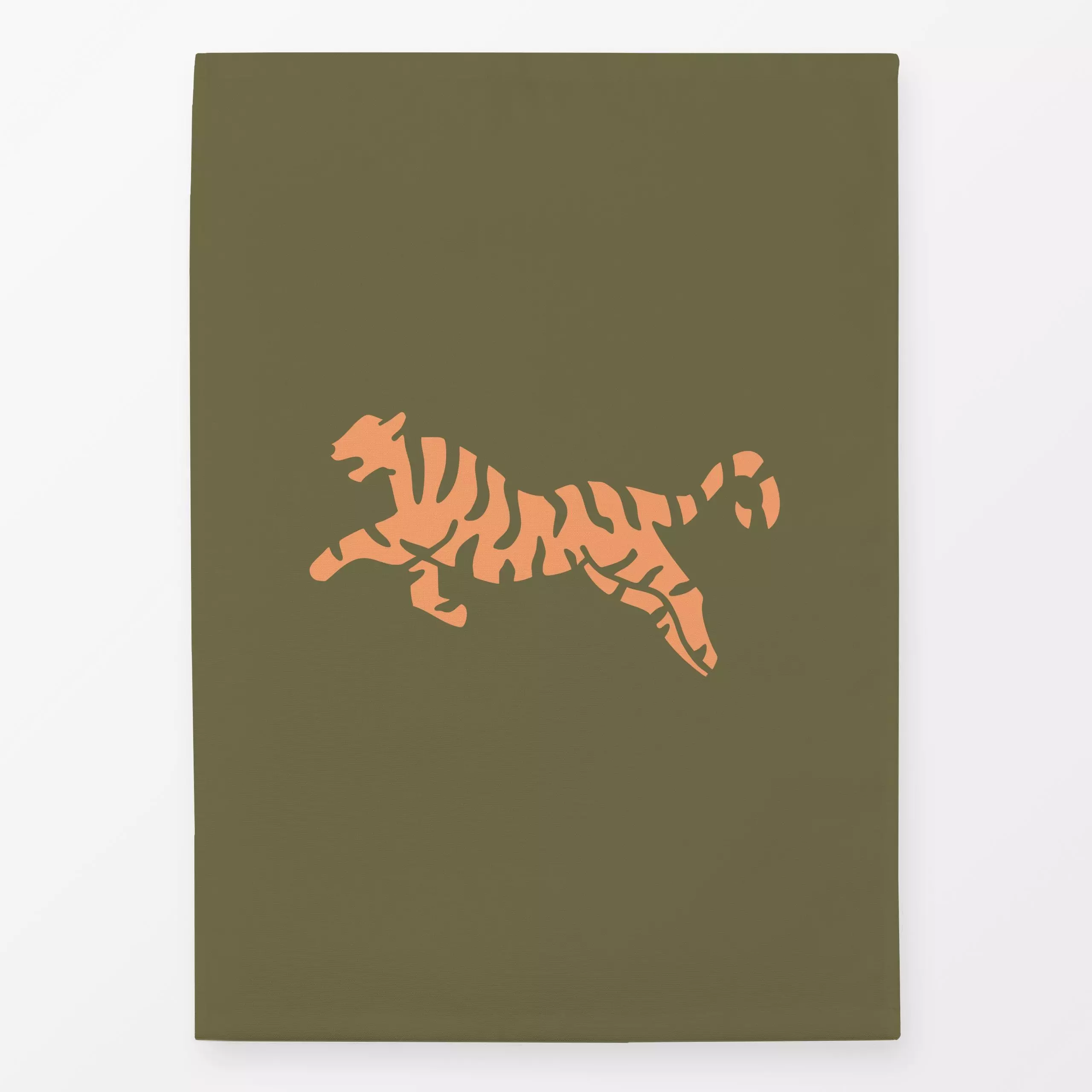 Geschirrtücher Tiger 1 Wendemotiv - Natur & Landschaft, Tiere, Retro & Vintage - von „textilwerk"; boho, hippie, Retro, orie...