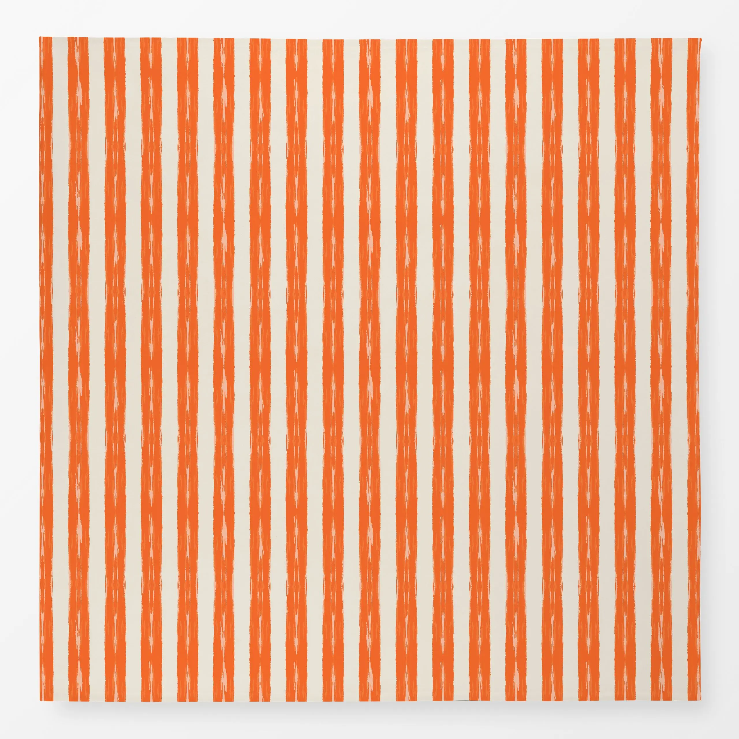 Tischdecke Brushstroke Stripes orange - Sommer, Symbole & Muster - von „Karen Menzenbach"; boho, Streifen, tropical, Sommer,...