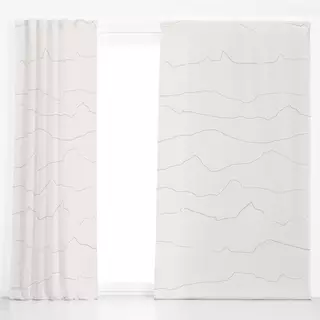 Dekovorhang Berge Hell