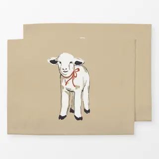 Tischset Landliebe Lämmchen