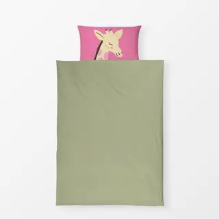 Bettwäsche Süße Giraffe
