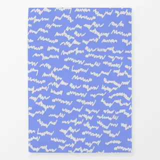 Geschirrtücher Eisspuren Himmelblau