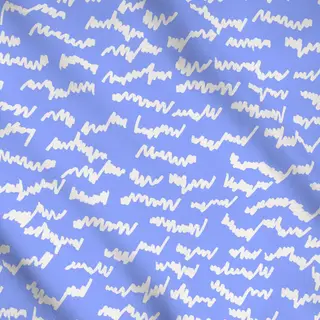 Meterware Eisspuren Himmelblau