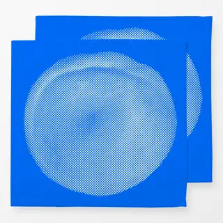 Servietten Punktierter Pfirsich