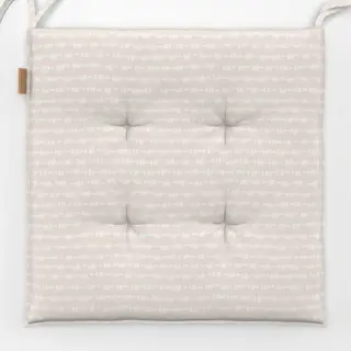 Sitzkissen Ministreifen-Beige Kollektion