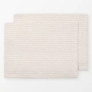 Tischset Ministreifen-Beige Kollektion