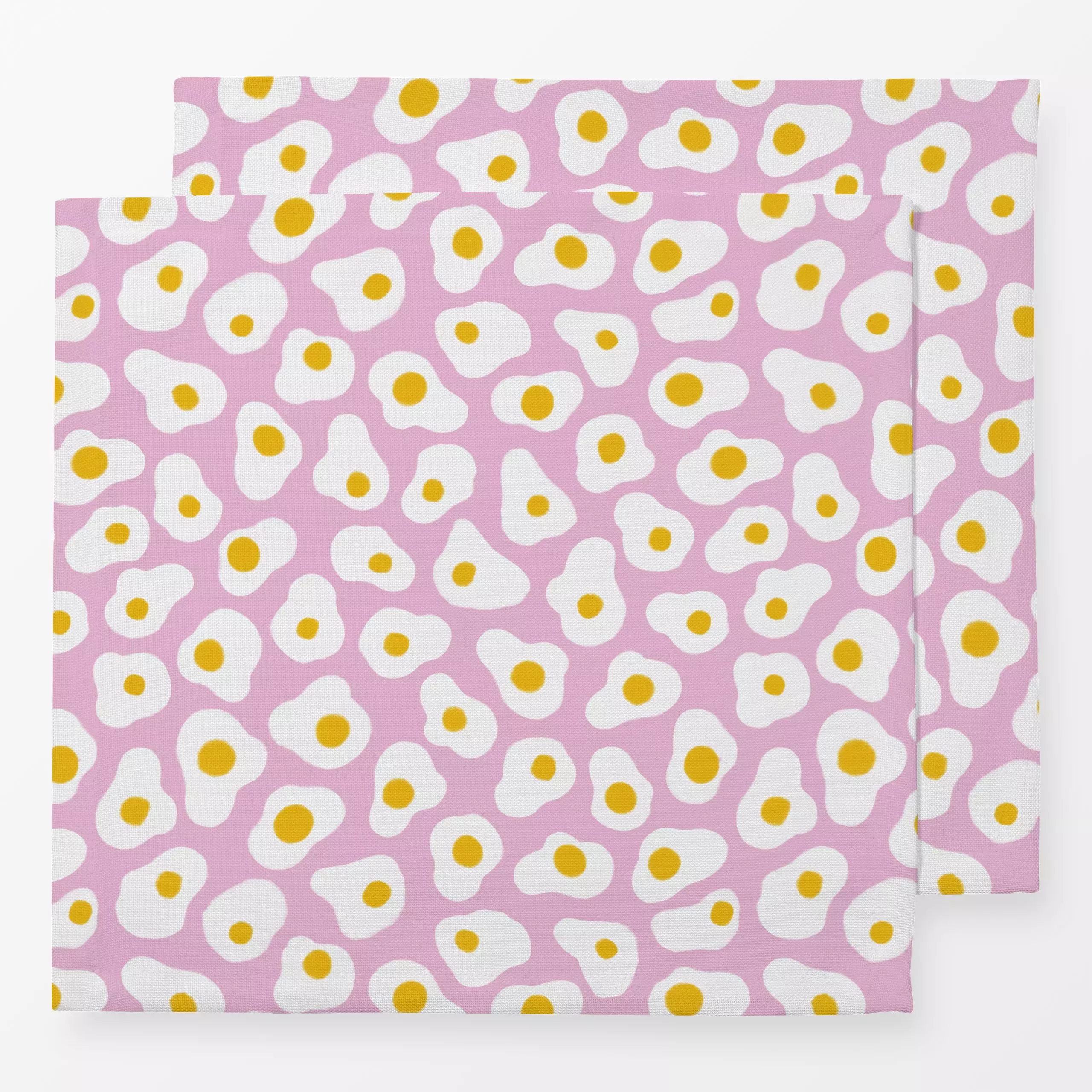 Servietten Spiegeleierblumen Rosa - Frühling, Symbole & Muster, Ostern - von „Sophie Augustin Illustration"; Muster, Ostern,...