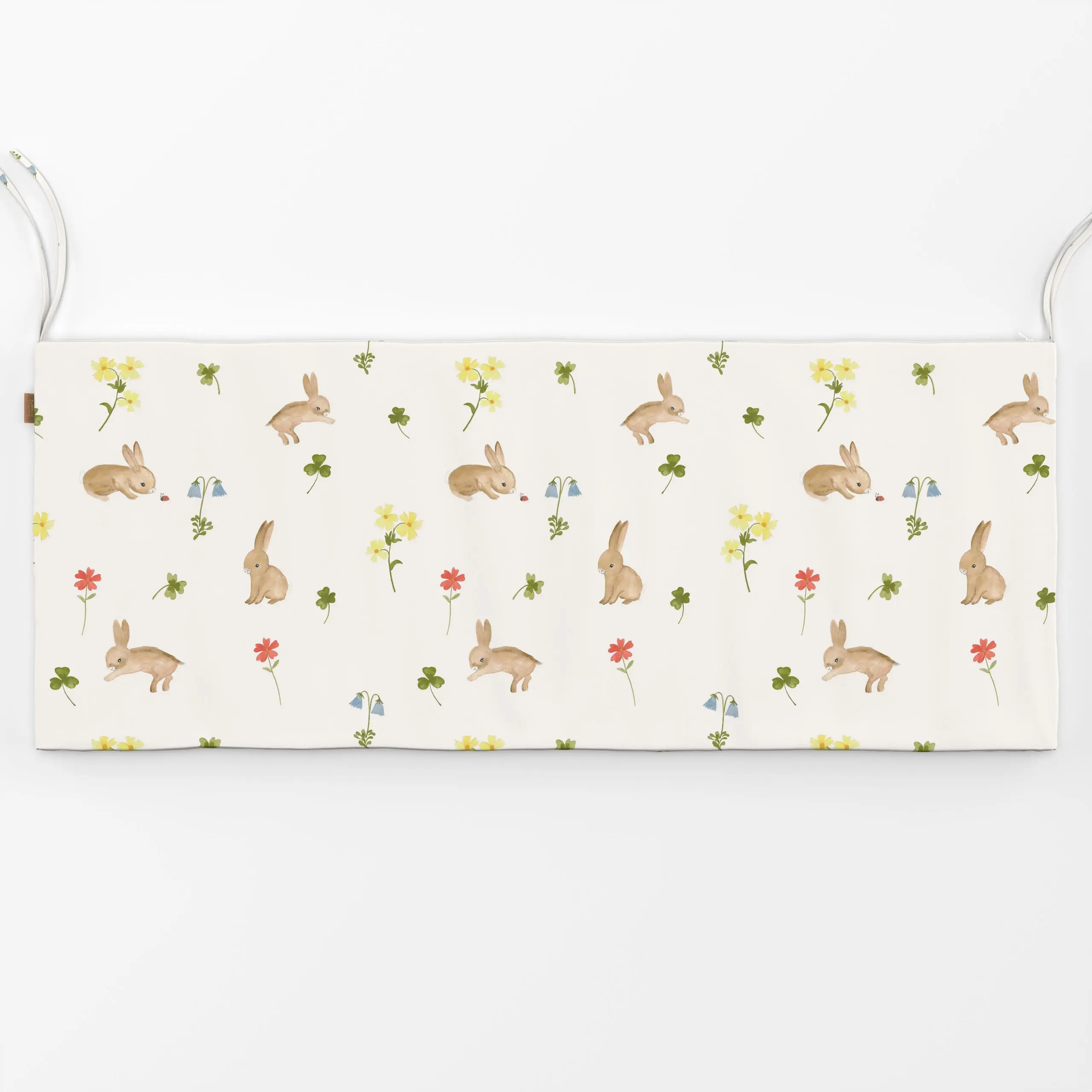 Bankauflage Rabbit Springtime - Frühling, Kinderzimmer & Motive für Kinder, Ostern - von „Anna Petersen"