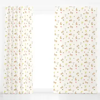 Dekovorhang Rabbit Springtime