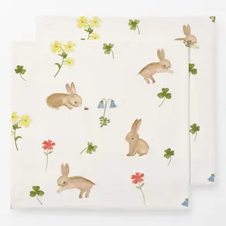 Servietten Rabbit Springtime