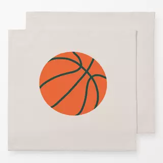 Servietten Basketball