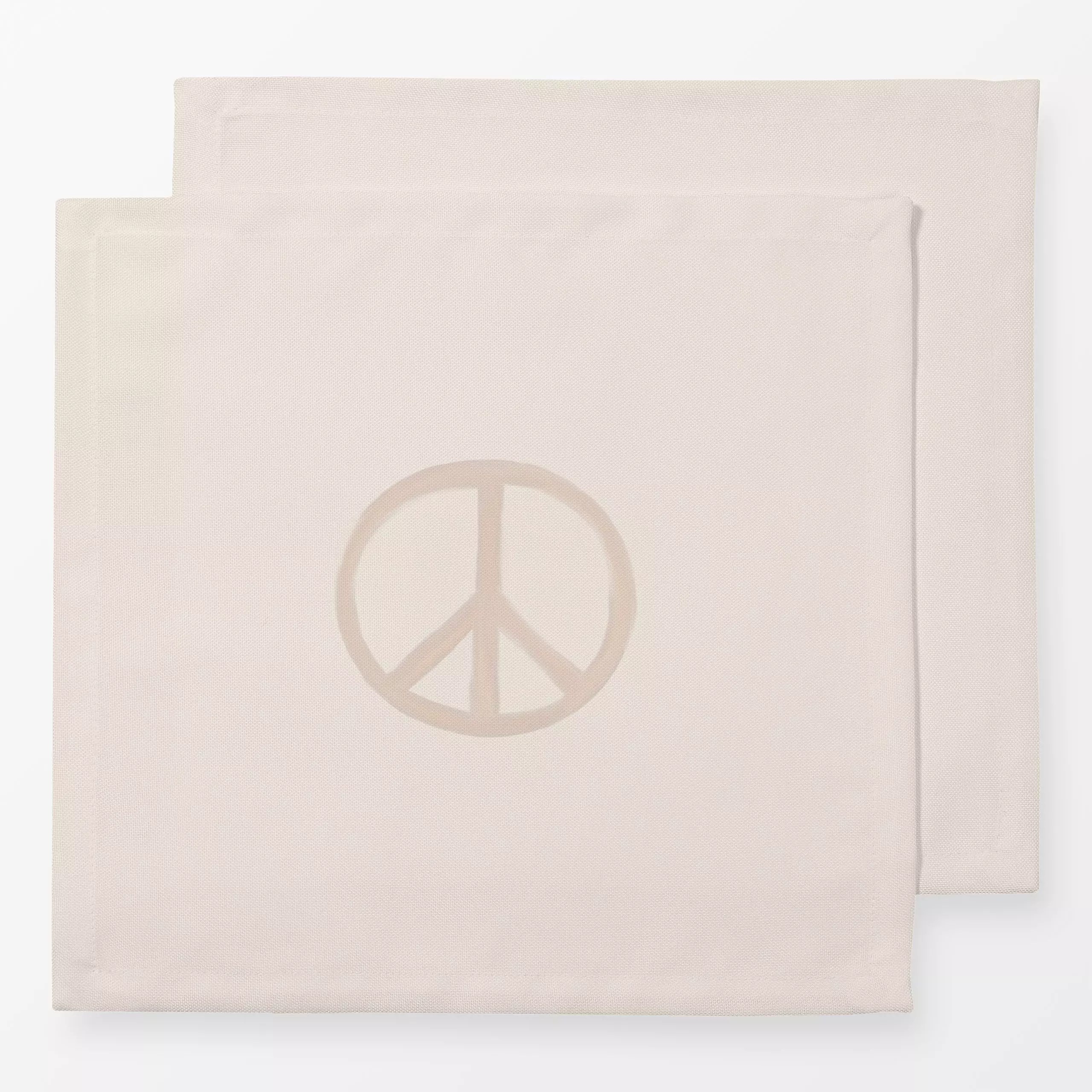 Servietten Peace Sketch - Liebe, Romantik & Pride, Anlässe - von „Kruth Design"; Papaya, skandinavisch, Hygge, Pride, beige,...