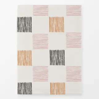 Geschirrtuch Bunte Linienkaros