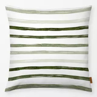 Kissen Winterweiße Weihnacht Streifen