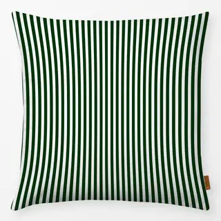 Kissen Bistro Stripes basic green