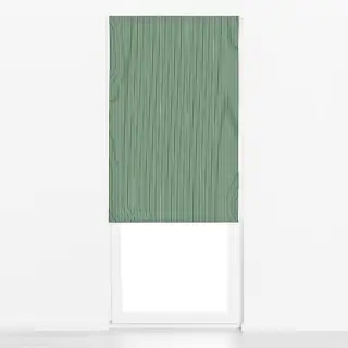 Raffrollo Bistro Stripes basic green
