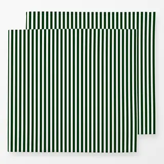 Servietten Bistro Stripes basic green