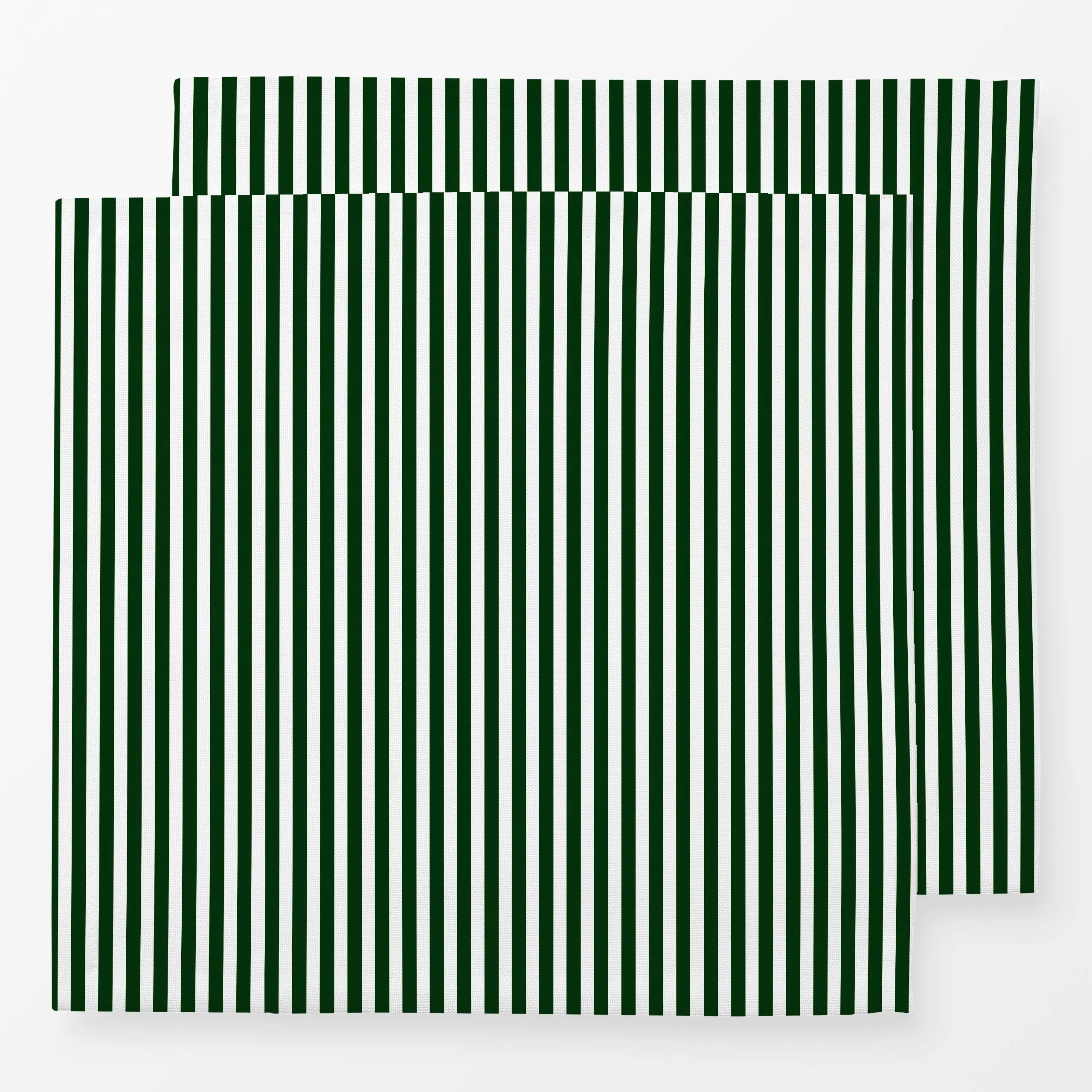 Servietten Bistro Stripes basic green - Symbole & Muster - von „Kruth Design"; Streifen, landhaus, schlicht, gestreift, Land...
