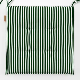 Sitzkissen Bistro Stripes basic green