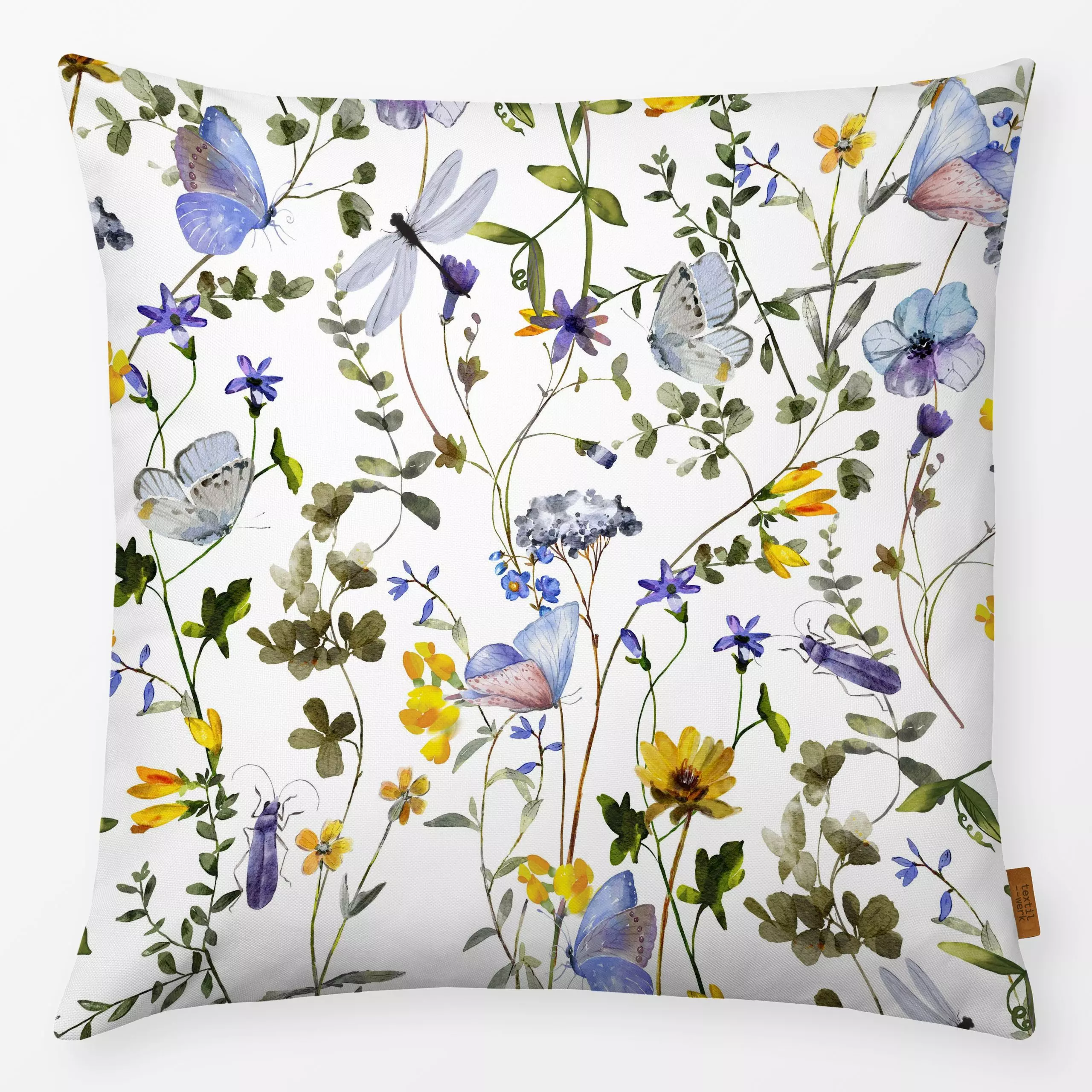 Kissen Wildeste Wildblumen Wiese 4 - Blumen & Florales, Sommer, Pflanzen & Botanik - von „Uta Naumann"; Blumen, Garten, Wild...