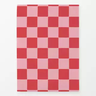 Geschirrtücher Kariert Red Pink